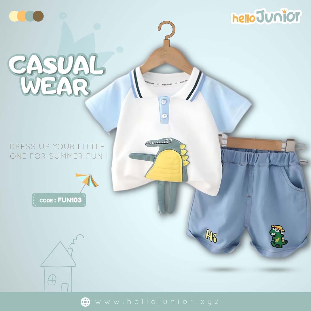 Hello Junior Kids Casual Wear / Dress for 6 Months to 5 Years