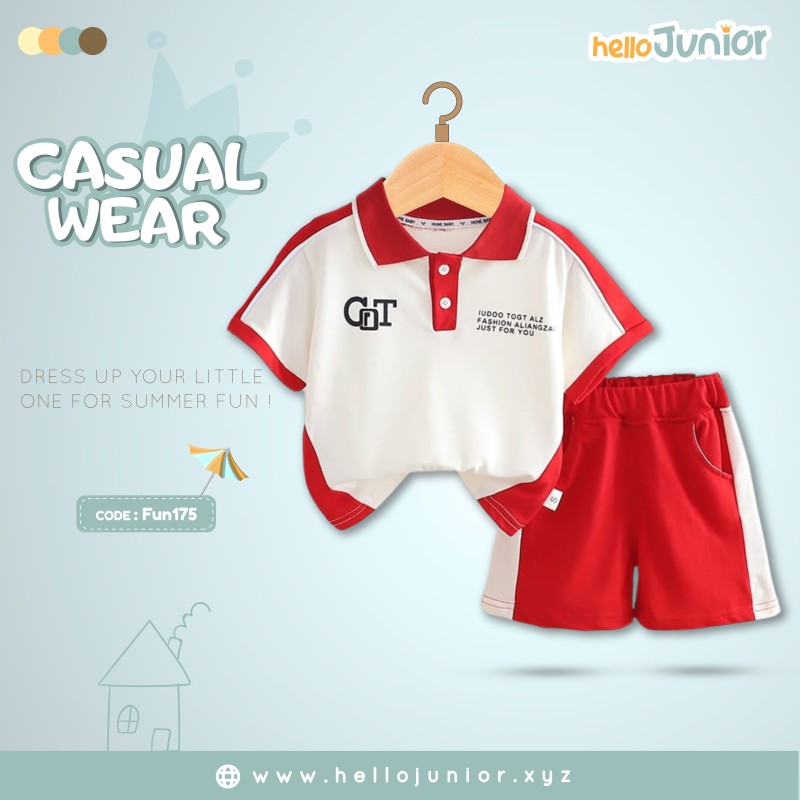 Hello Junior Kids Casual Wear / Dress for 6 Months to 5 Years