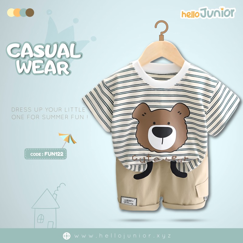 Hello Junior Kids Casual Wear / Dress for 6 Months to 5 Years