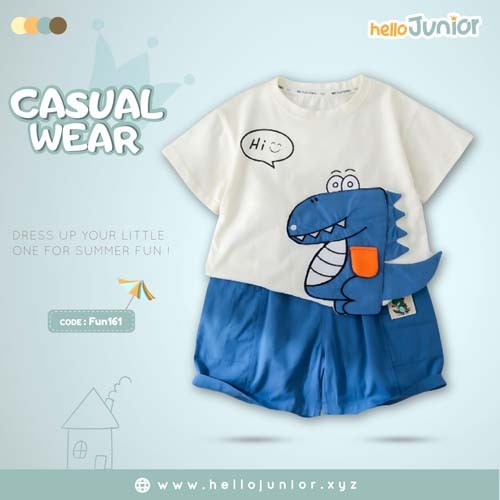 Hello Junior Kids Casual Wear / Dress for 6 Months to 5 Years