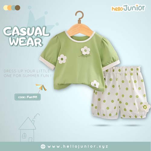 Hello Junior Kids Casual Wear / Dress for 6 Months to 5 Years