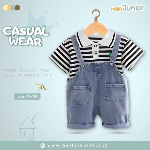 Hello Junior Kids Casual Wear / Dress for 6 Months to 5 Years