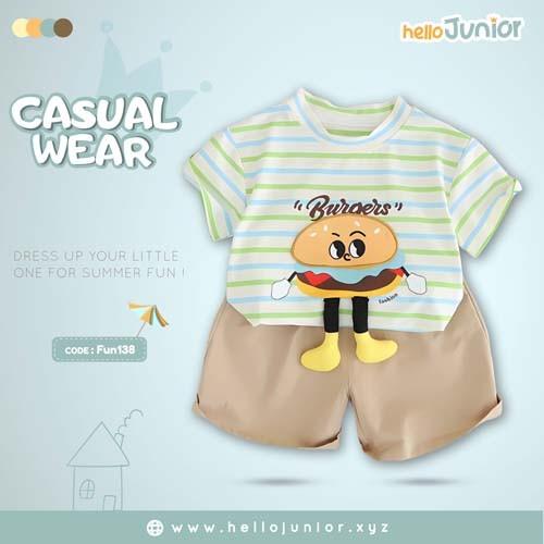 Hello Junior Kids Casual Wear / Dress for 6 Months to 5 Years