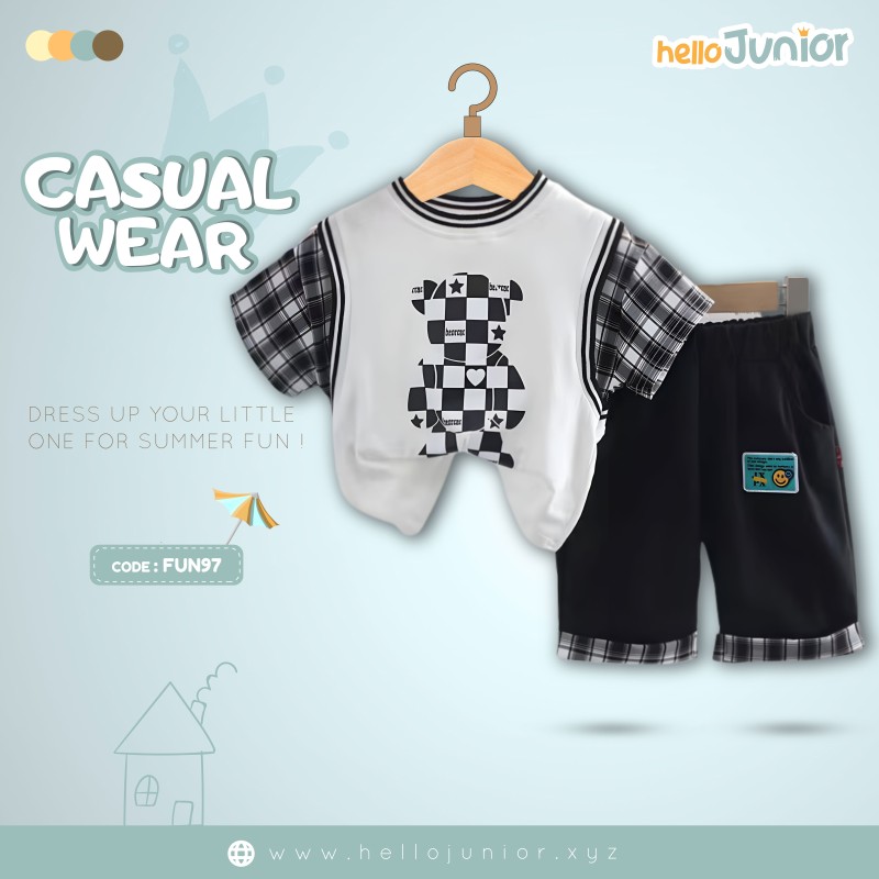 Hello Junior Kids Casual Wear / Dress for 6 Months to 5 Years