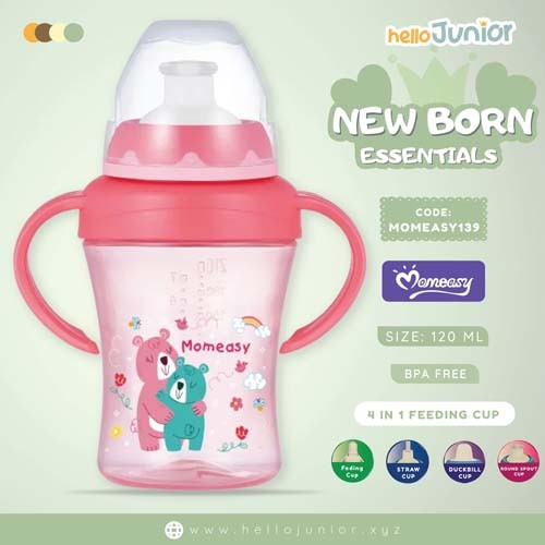 Momeasy Water Cup Sippy Cup baby training cup with handles