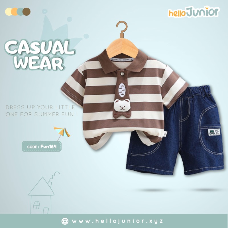Hello Junior Kids Casual Wear / Dress for 6 Months to 5 Years