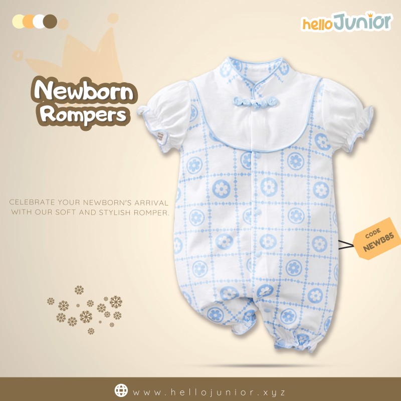 Hello Junior Kids Summer Romper, Newborn baby dress 0 month to 09 month