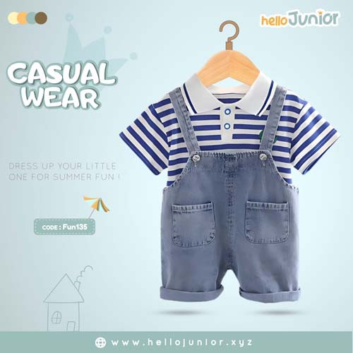 Hello Junior Kids Casual Wear / Dress for 6 Months to 5 Years