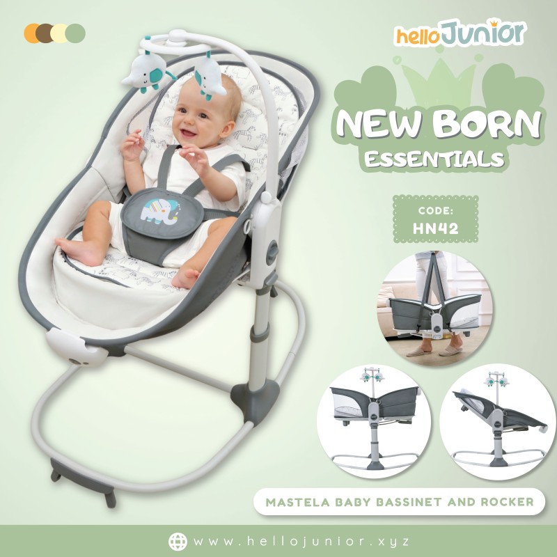 Mastela Baby Bassinet and rocker
