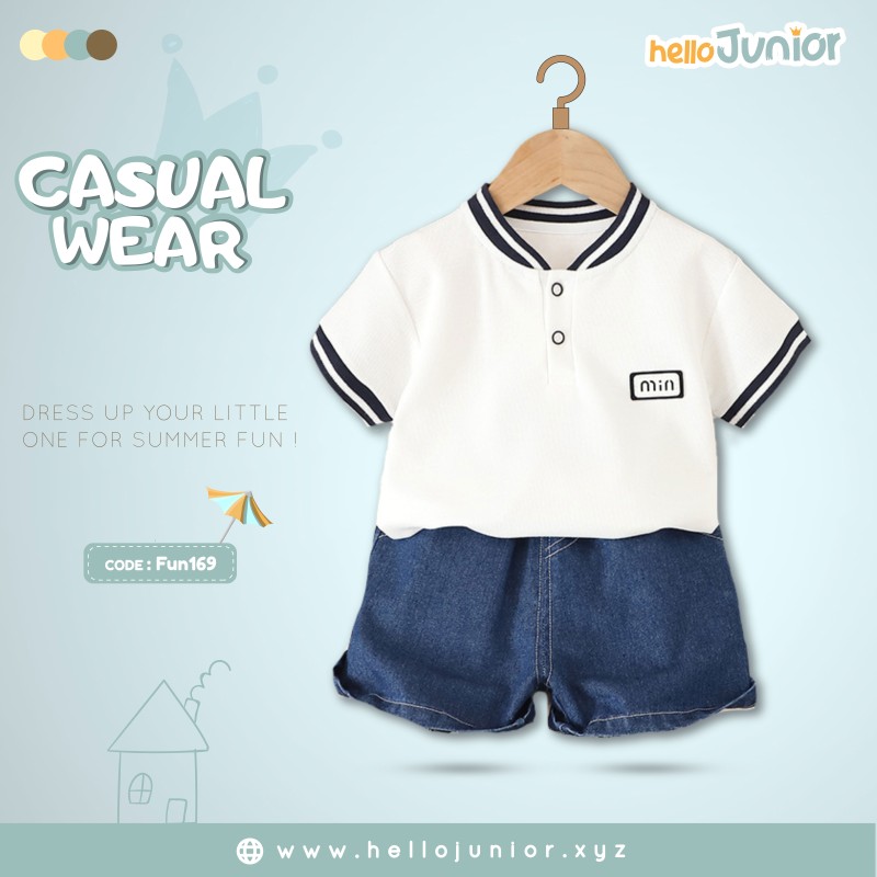 Hello Junior Kids Casual Wear / Dress for 6 Months to 5 Years