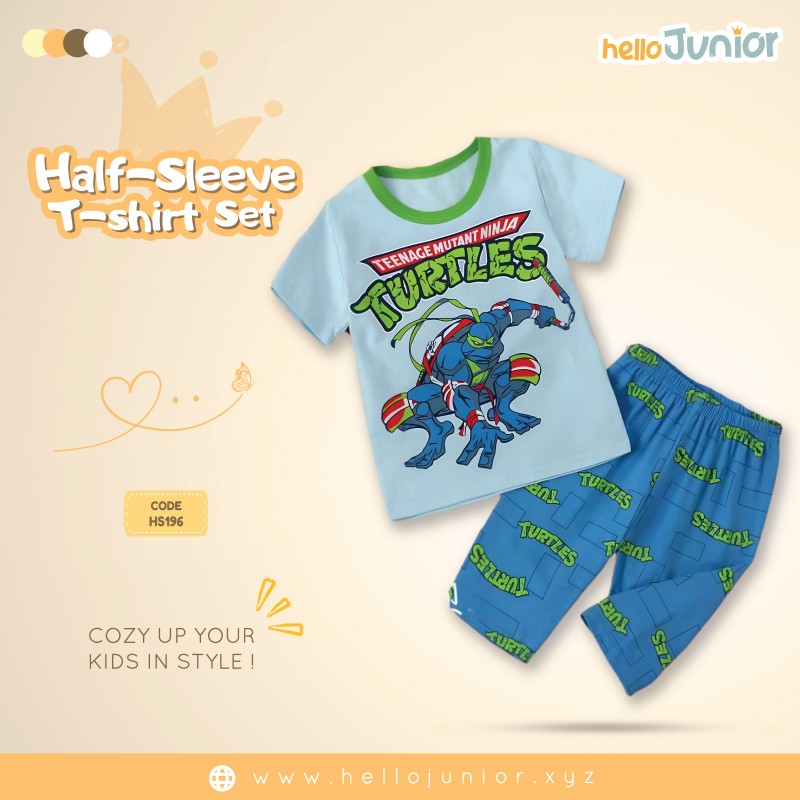 Hello Junior Half Sleeve T-Shirt for Kids (6 Months to 11 Years)