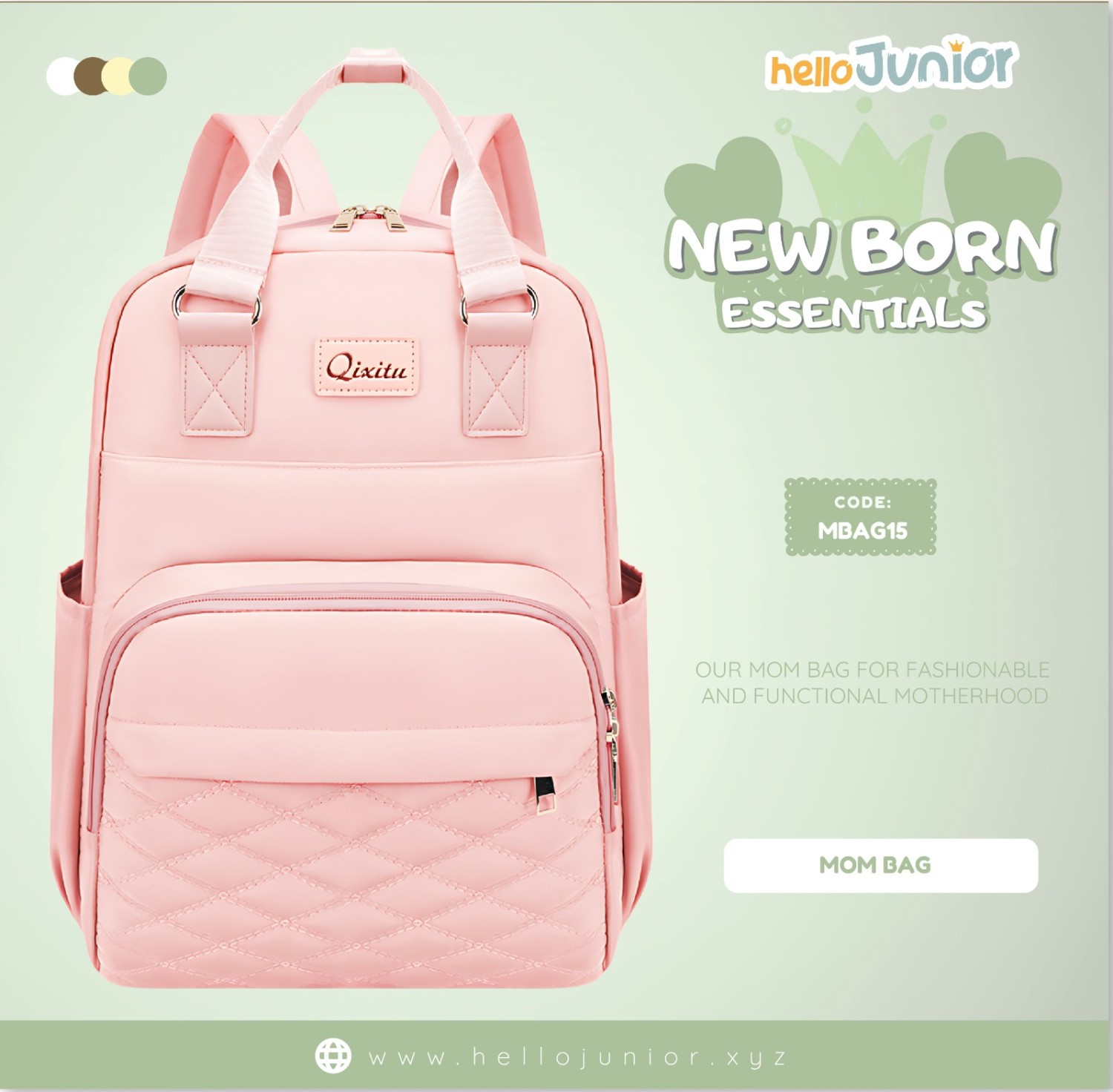 Accessories Bag for Women / Bag for Mom, pink