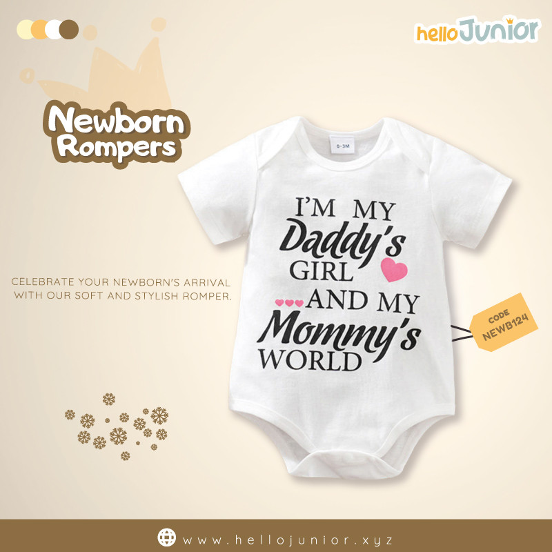 Hello Junior Kids Summer Romper, Newborn baby dress 0 month to 09 month