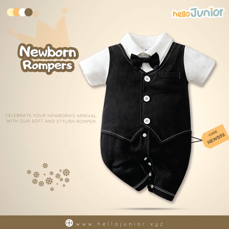 Hello Junior Kids Summer Romper, Newborn baby dress 0 month to 09 month