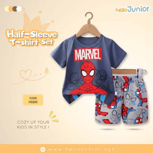 Hello Junior Half Sleeve T-Shirt for Kids (6 Months to 11 Years)