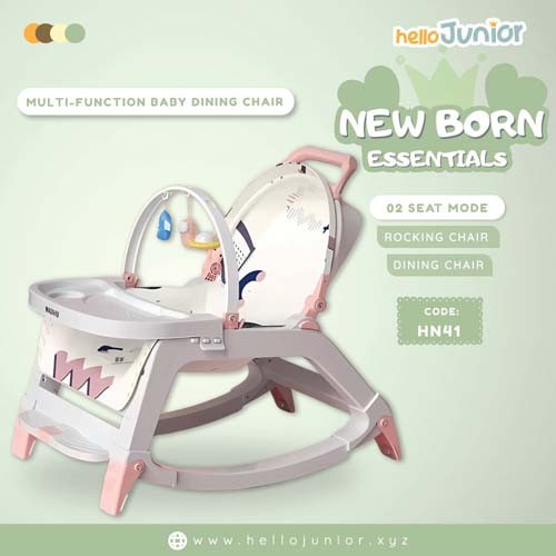 5-in-1 Baby Dining & Rocking Chair (0m+)