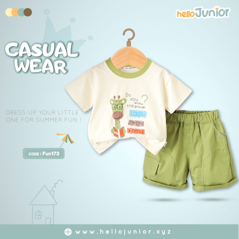 Hello Junior Kids Casual Wear / Dress for 6 Months to 5 Years