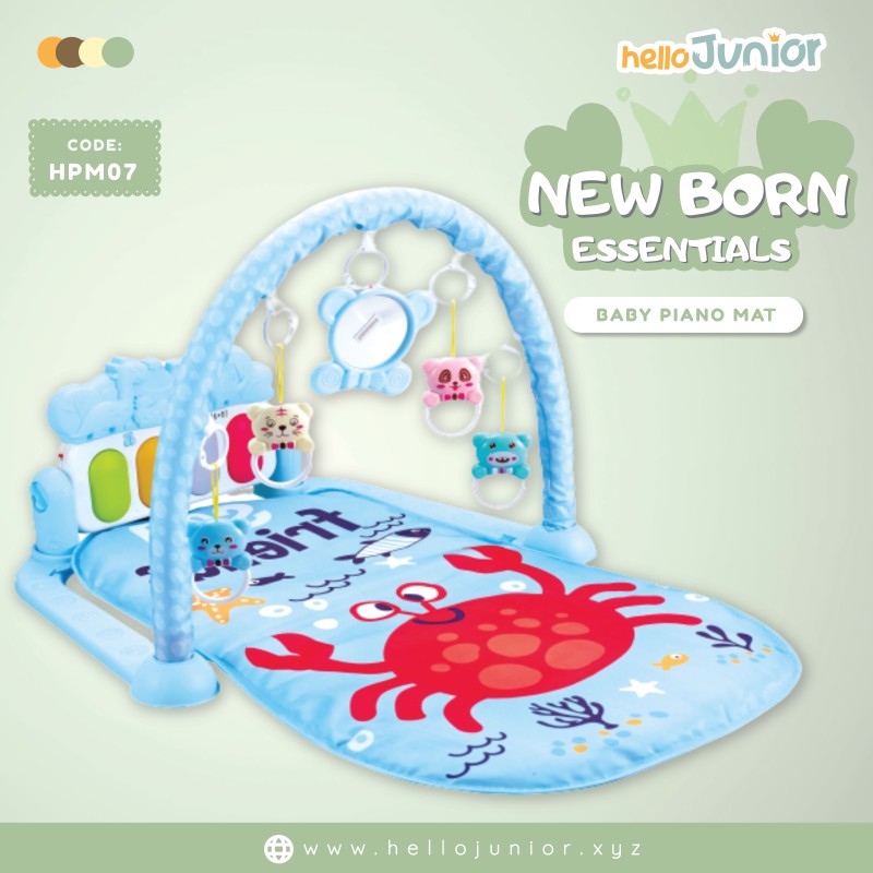Baby kick and play piano mat