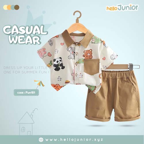 Hello Junior Kids Casual Wear / Dress for 6 Months to 5 Years