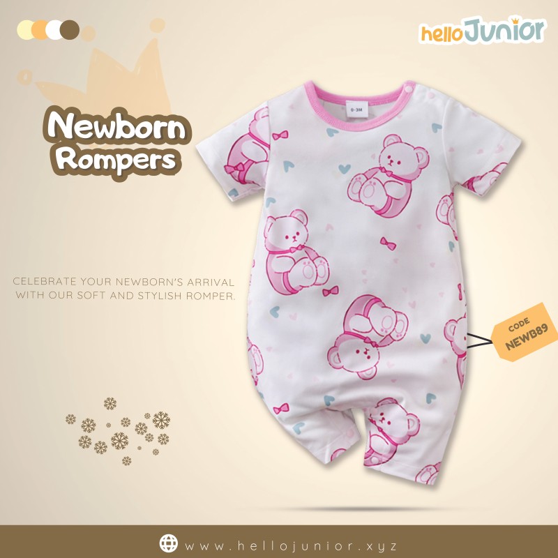 Hello Junior Kids Summer Romper, Newborn baby dress 0 month to 09 month