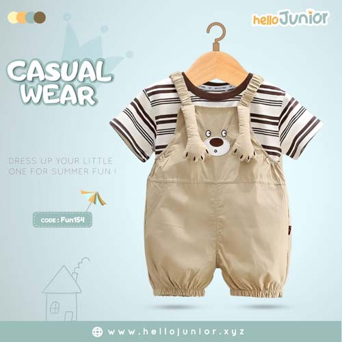 Hello Junior Kids Casual Wear / Dress for 6 Months to 5 Years
