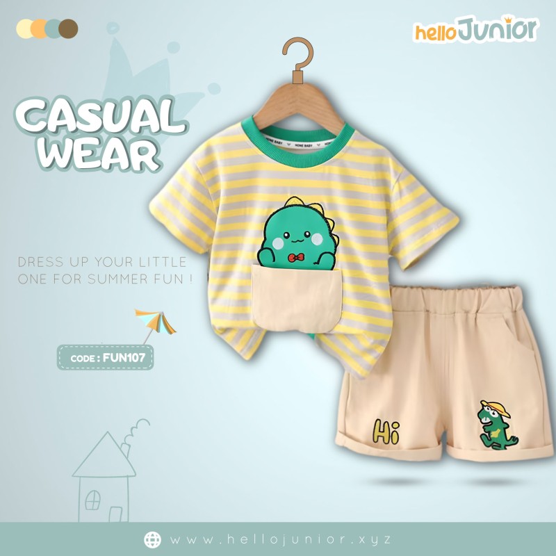 Hello Junior Kids Casual Wear / Dress for 6 Months to 5 Years