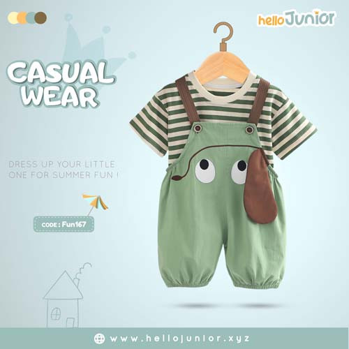Hello Junior Kids Casual Wear / Dress for 6 Months to 5 Years