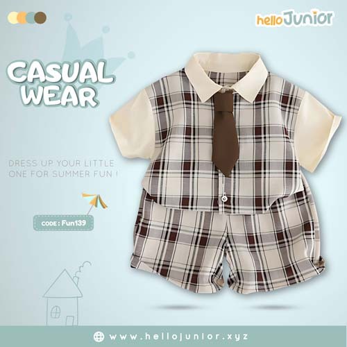 Hello Junior Kids Casual Wear / Dress for 6 Months to 5 Years