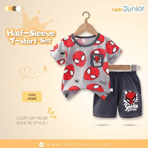 Hello Junior Half Sleeve T-Shirt for Kids (6 Months to 11 Years)
