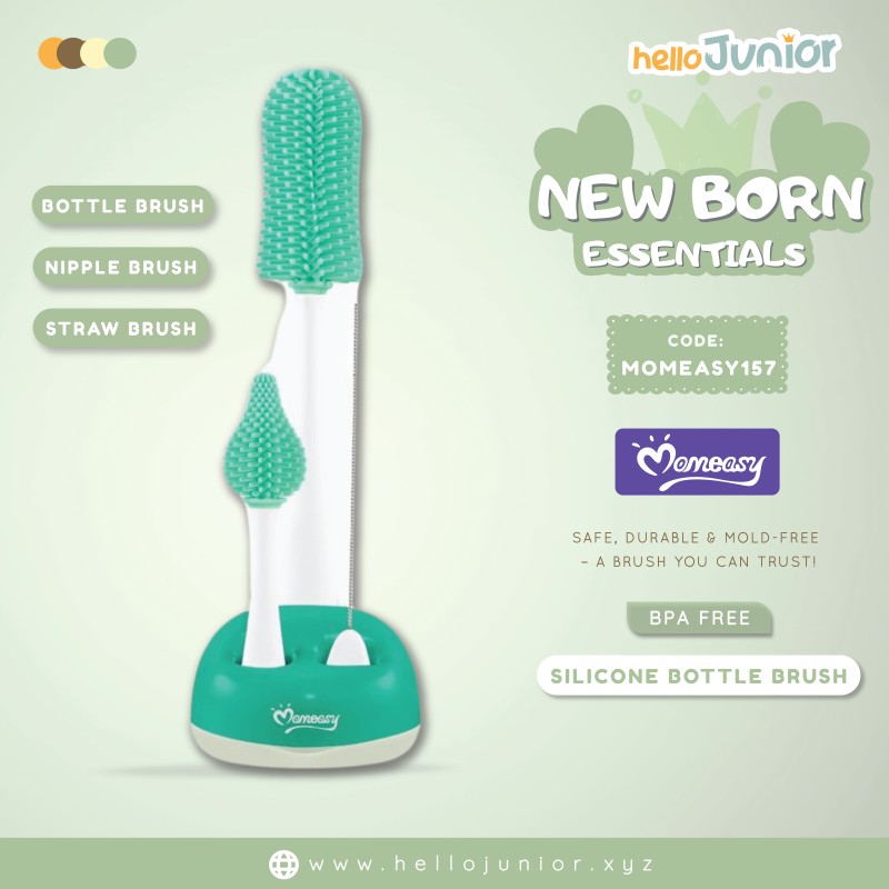 Momeasy 3-in-1 Silicone Brush