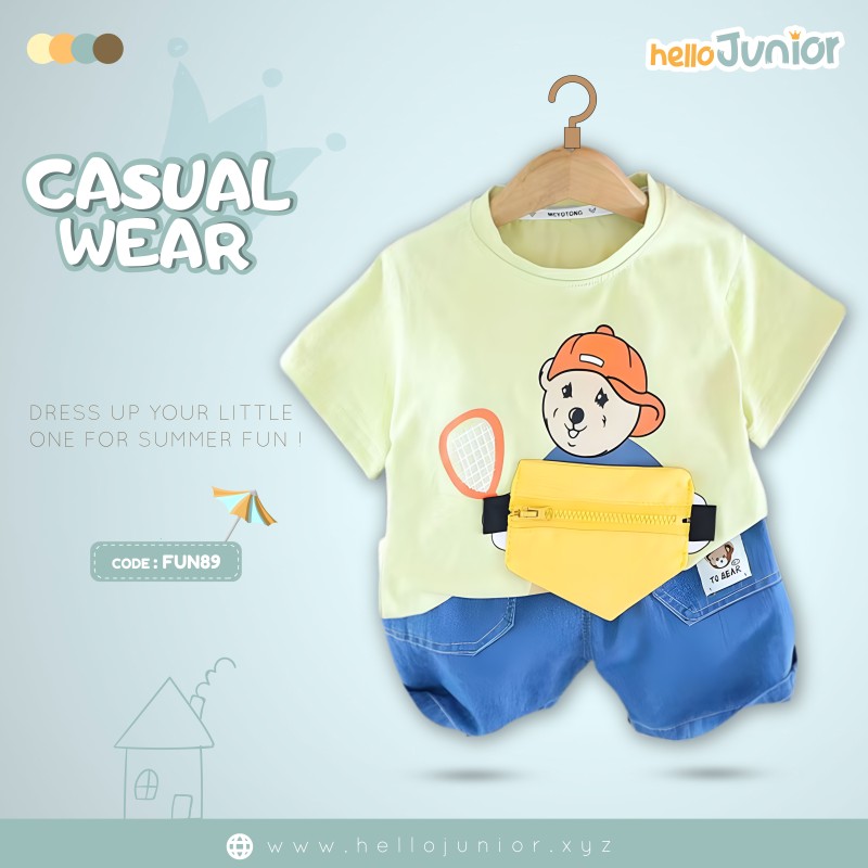 Hello Junior Kids Casual Wear / Dress for 6 Months to 5 Years