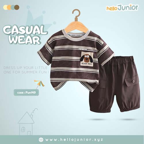 Hello Junior Kids Casual Wear / Dress for 6 Months to 5 Years