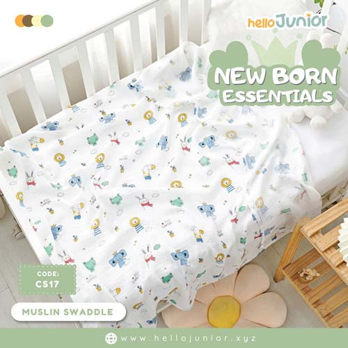 Hello Junior Newborn Swaddle Wrap blanket