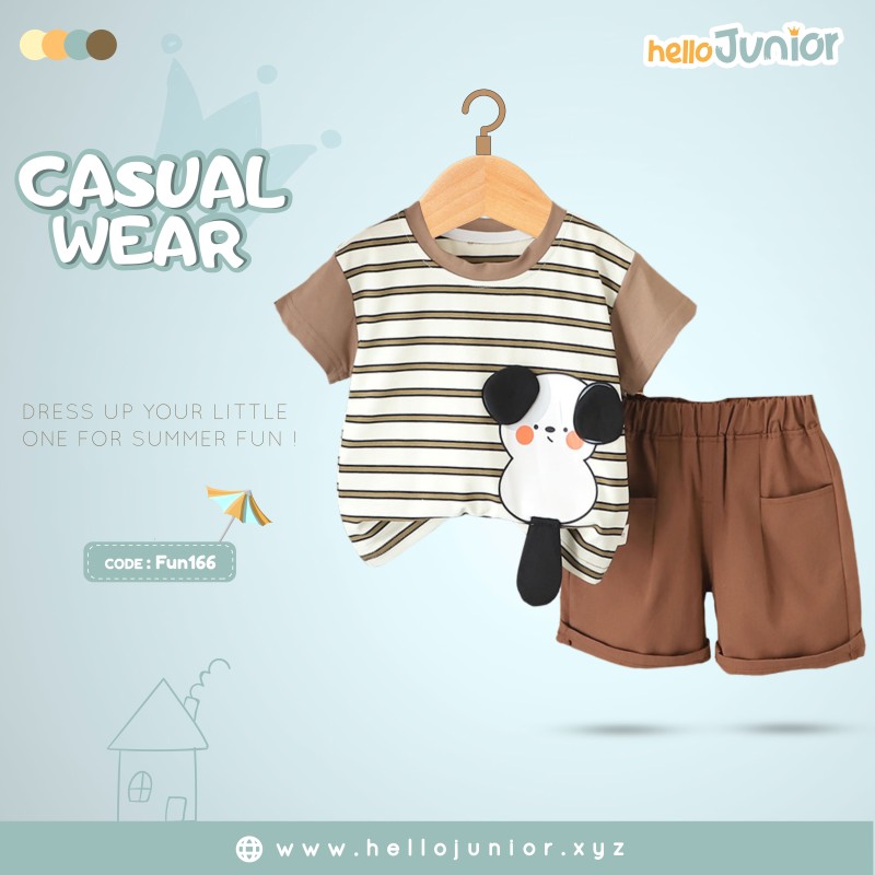 Hello Junior Kids Casual Wear / Dress for 6 Months to 5 Years
