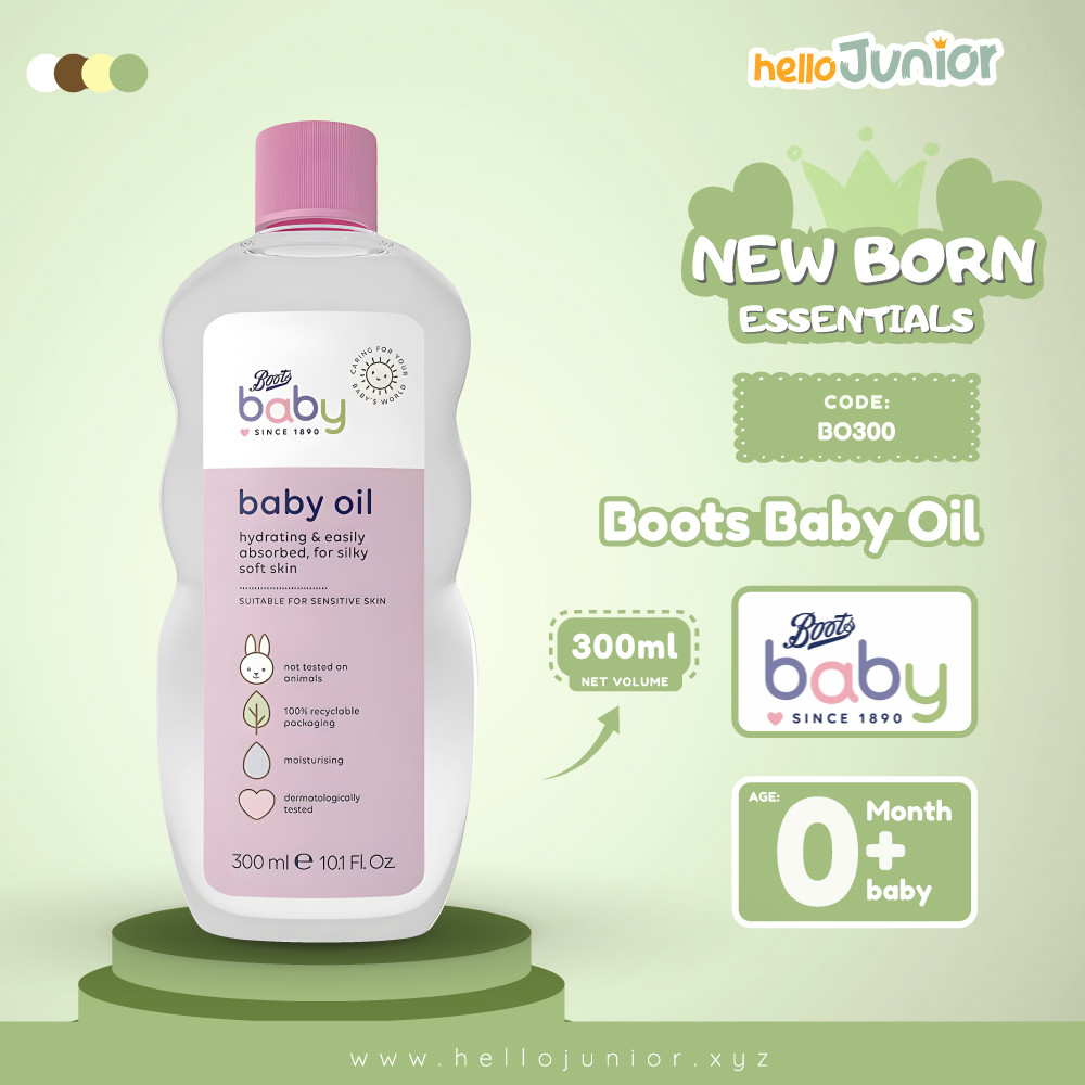 Boots Baby Oil 300ml