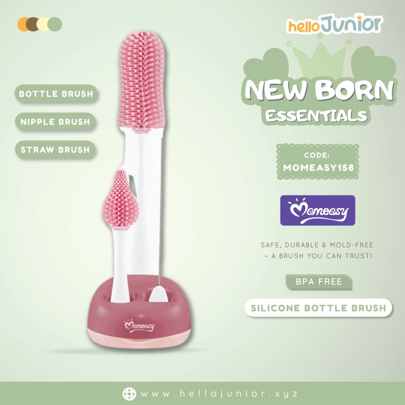 Momeasy 3-in-1 Silicone Brush
