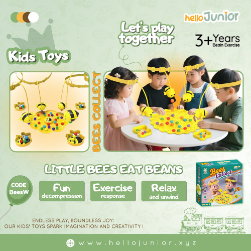 Magnetic Bee Bead Board Game – With Box & Without Box