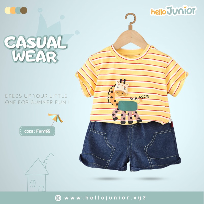 Hello Junior Kids Casual Wear / Dress for 6 Months to 5 Years