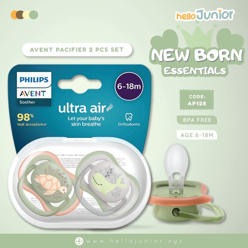 Philips Avent Ultra Air Soother (6-18m)-2 Pcs