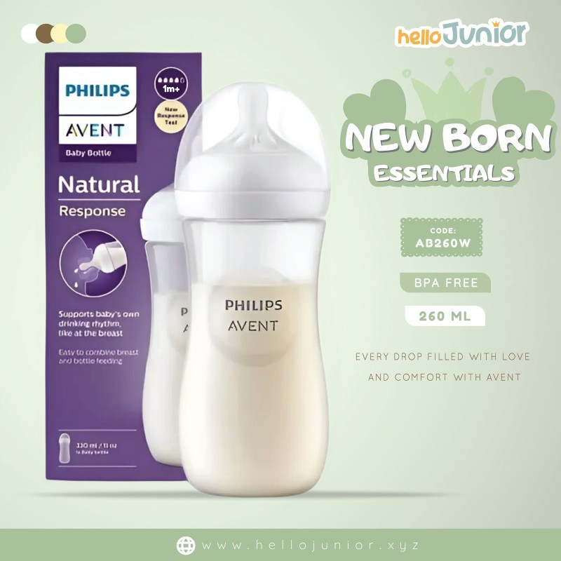 Philips avent 260 ml natural feeder / bottle Single set, White