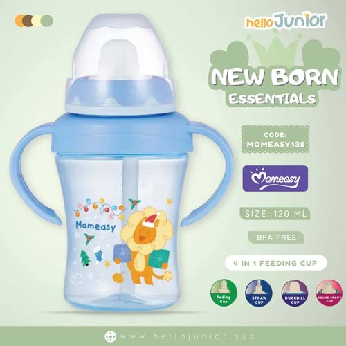 Momeasy Water Cup Sippy Cup baby training cup with handles