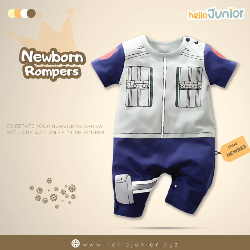 Hello Junior Kids Summer Romper, Newborn baby dress 0 month to 09 month