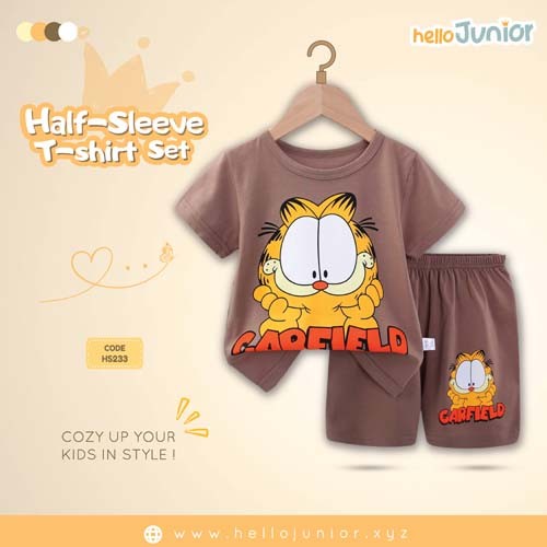 Hello Junior Half Sleeve T-Shirt for Kids (6 Months to 11 Years)