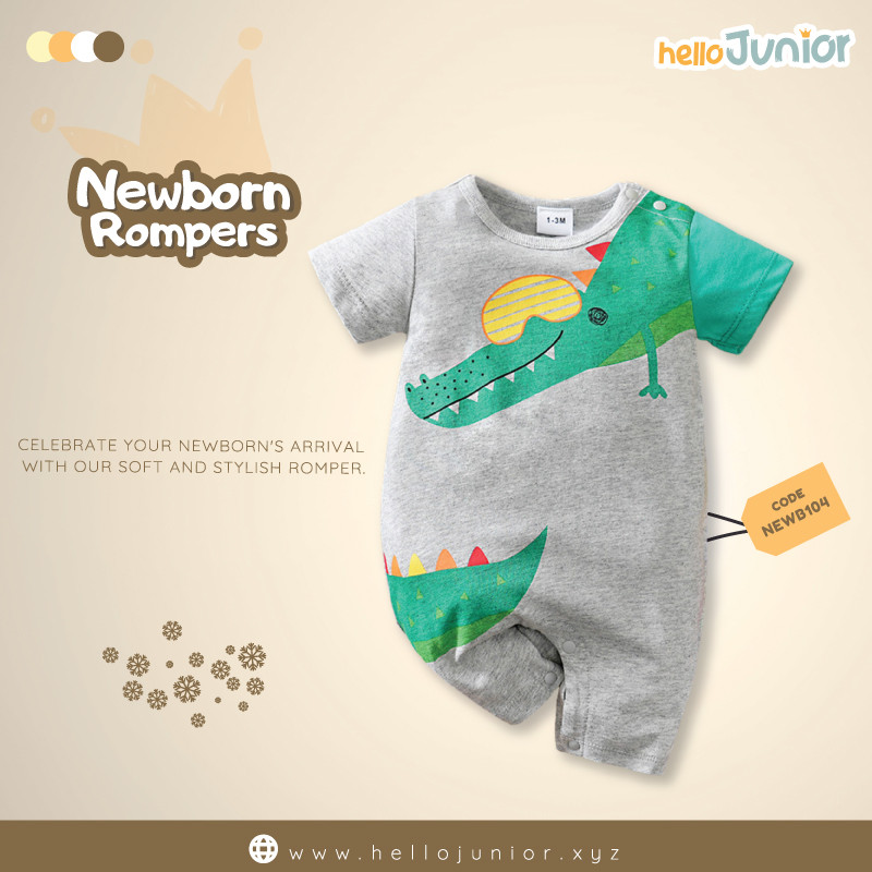 Hello Junior Kids Summer Romper, Newborn baby dress 0 month to 09 month