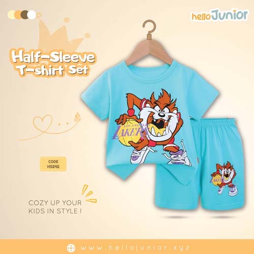 Hello Junior Half Sleeve T-Shirt for Kids (6 Months to 11 Years)