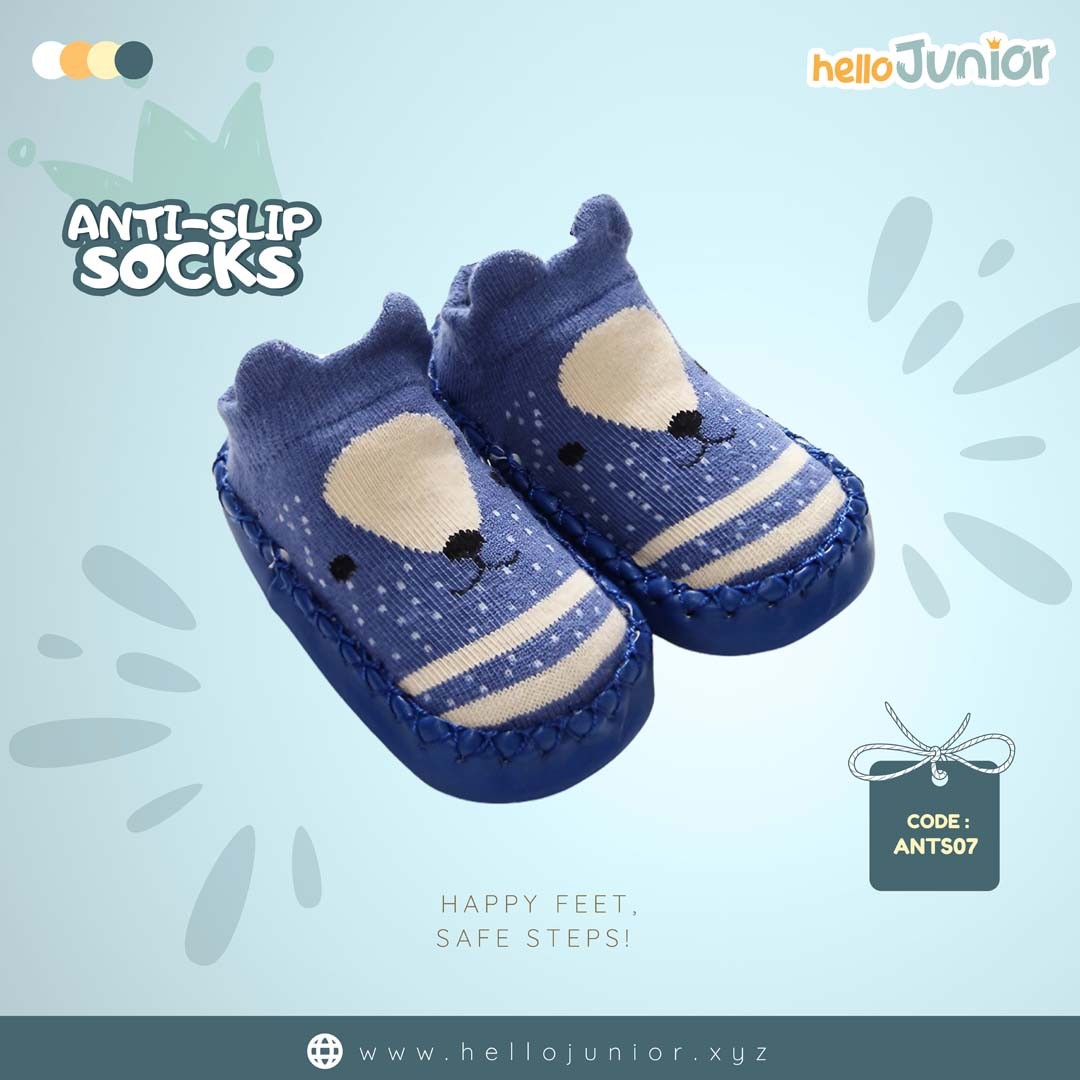 Anti-Slip Socks for Kids (11 cm - 14 cm, 0-36 Months)