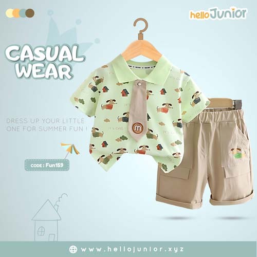Hello Junior Kids Casual Wear / Dress for 6 Months to 5 Years