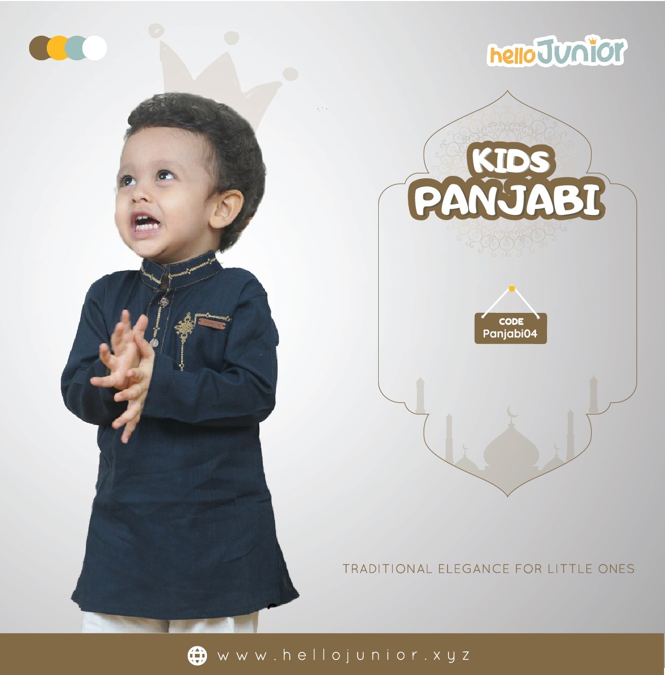 Premium Panjabi without pajama for kids (6 years - 11 years)