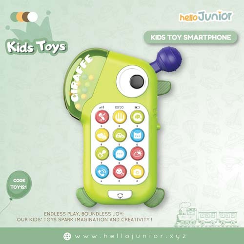 Dinosaur-Shaped Kids Musical Toy Phone | Fun & Educational